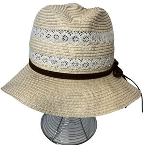 Vintage Y2K SunHat Coastal Grandma David & Young Collection Nordstrom